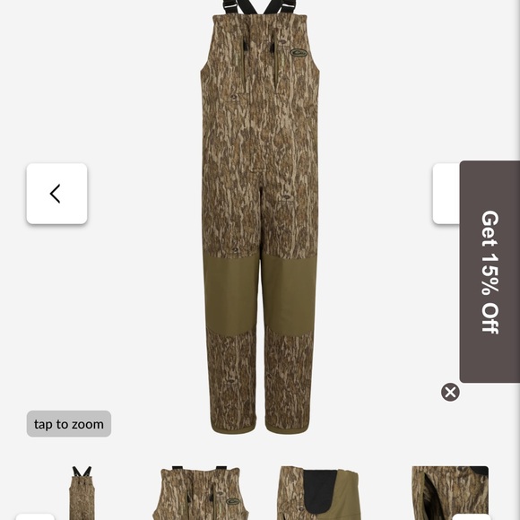 Drake Camo Bibs - Picture 2 of 2